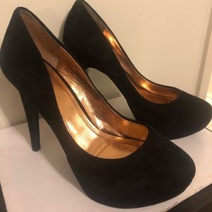 Black Suede Heels